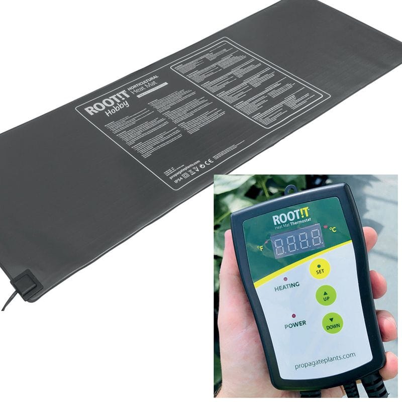 ROOT!T Thermostat and Medium Heat Mat Set