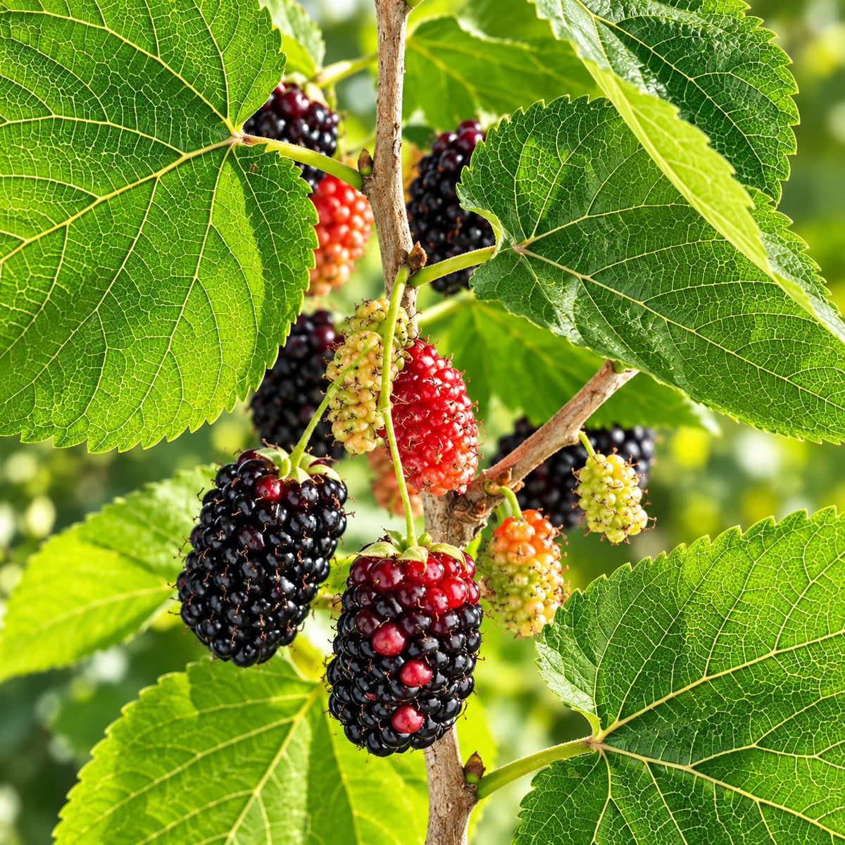 Mulberry Mojo Berry Fruit Plant