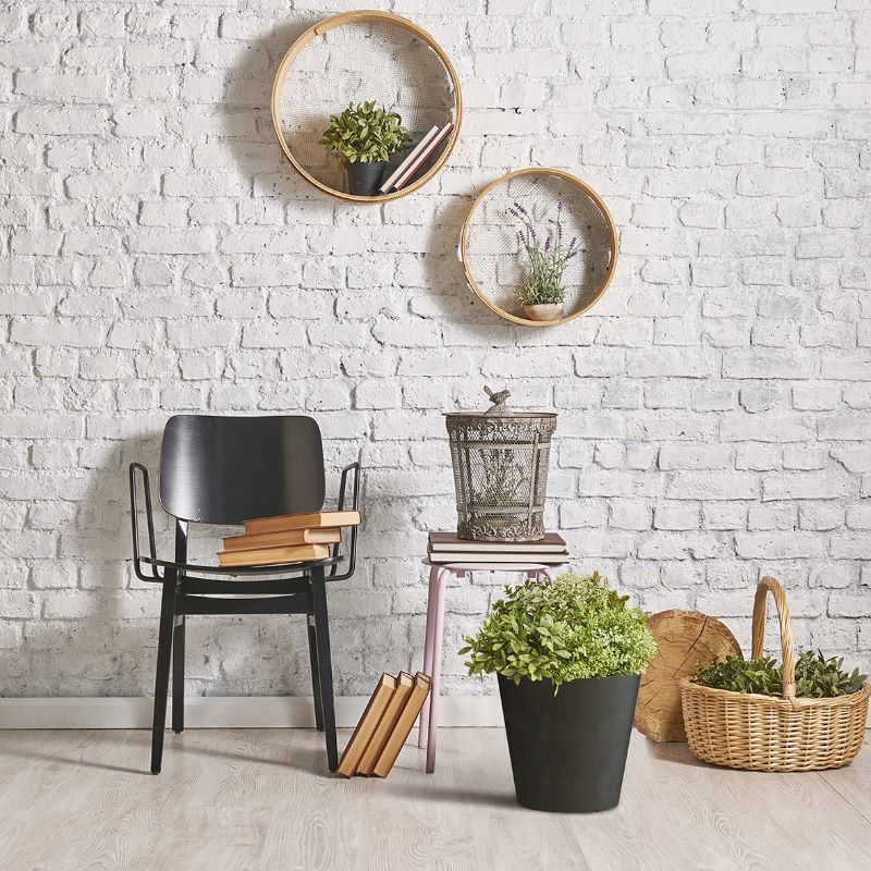 Octavia Recycled and Unbreakable Plant Pot 38cm Slate