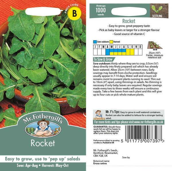 Rocket Seeds Buy Rocket Seeds Mr Fothergill's