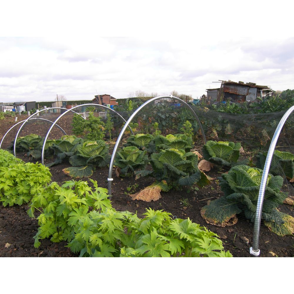 Round Aluminium Hoops Garden Tunnel Cloches
