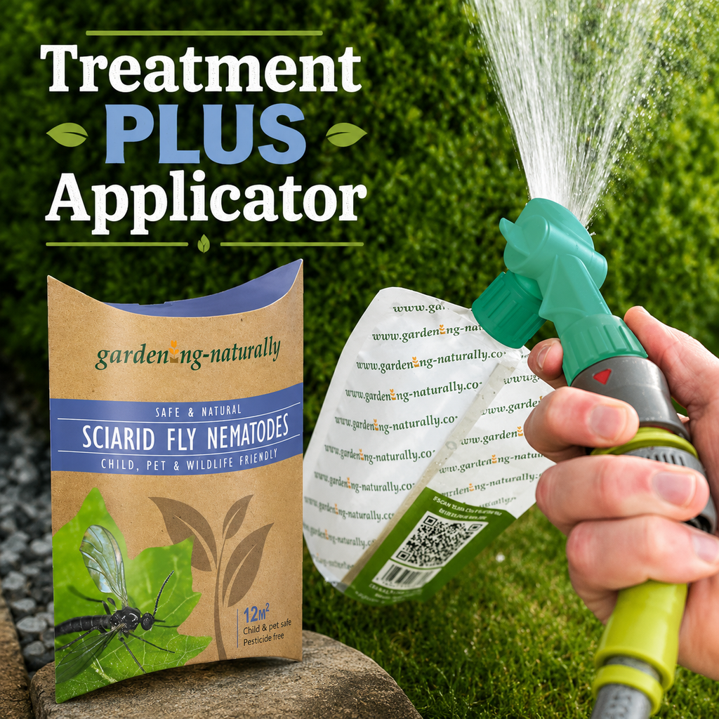 Fungus Gnat Nematode Treatment & Applicator Bundle