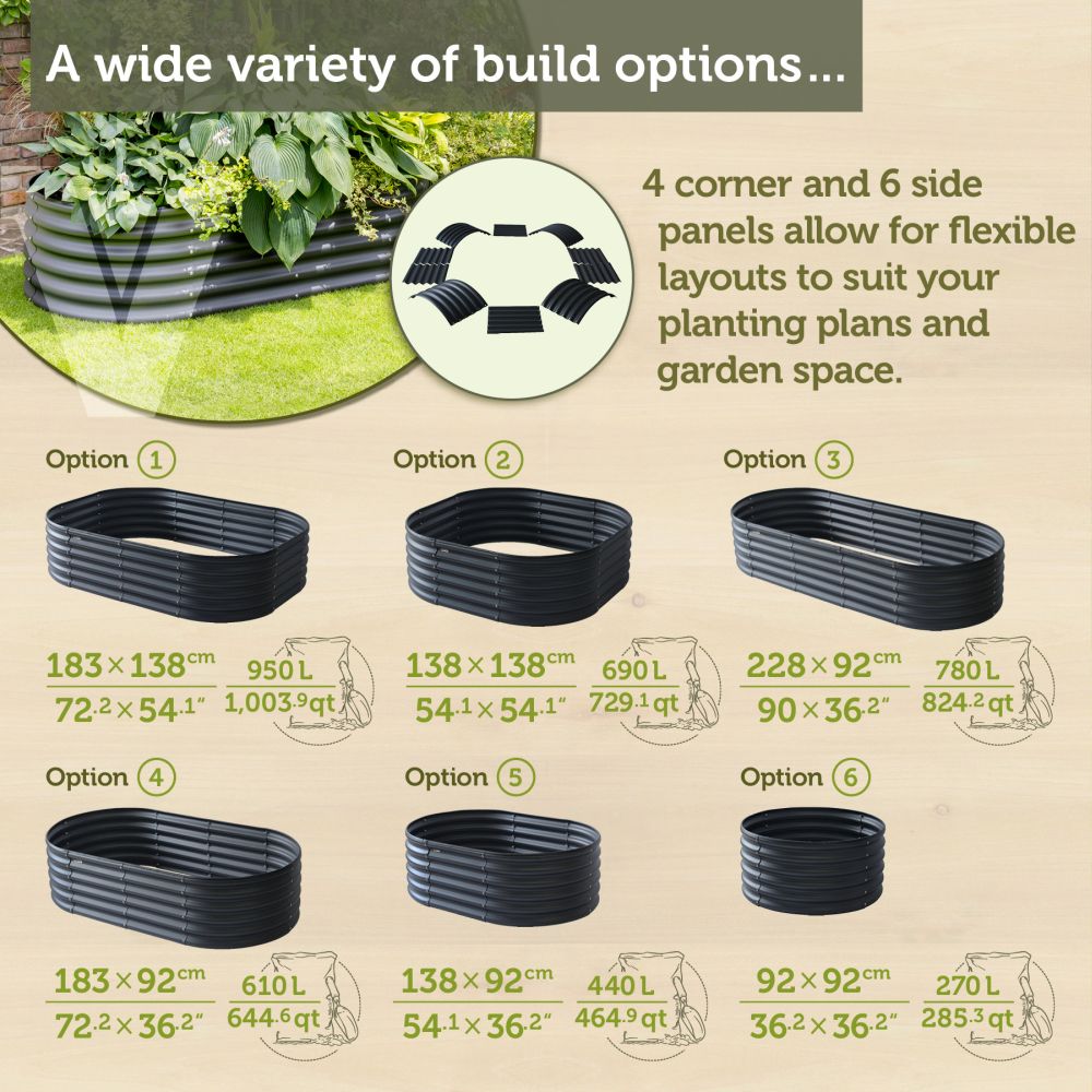 VegTub Modular Bed 6-in-1