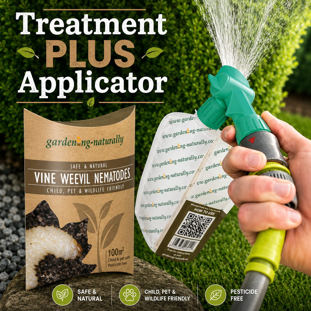 Vine Weevil Nematode Treatment & Applicator Bundle