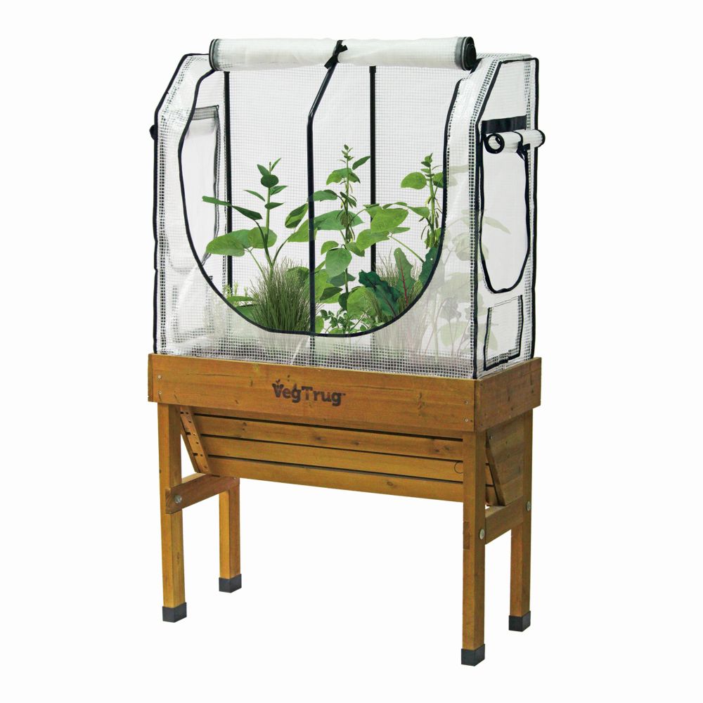 Wall Hugger Greenhouse Frame & Multi-Cover Set
