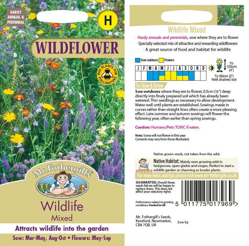 Wildflower Wildlife Seeds Mixture