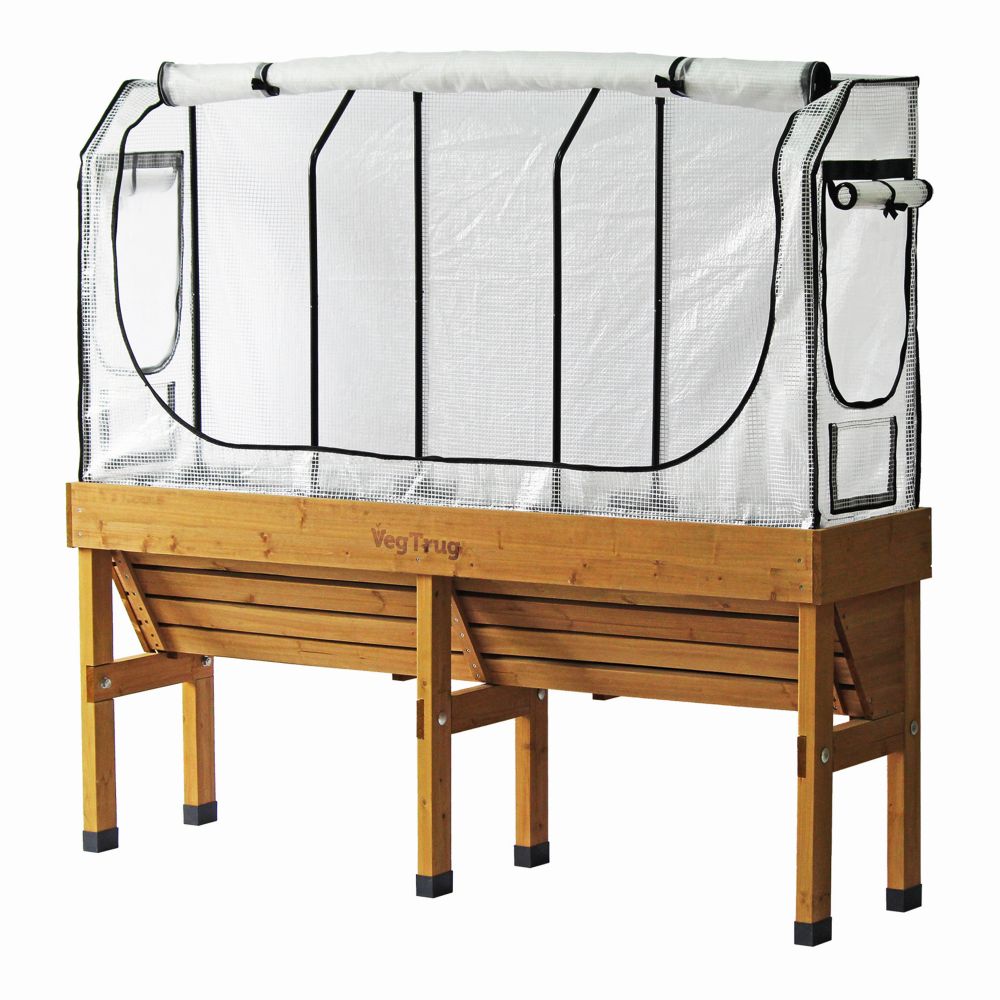 Wall Hugger Greenhouse Frame & Multi-Cover Set